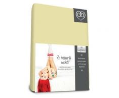 Bed-Fashion-Stretch Spannbetttuch, Frottee, vanille, doppelt, 160 x 200 cm