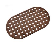 Colorful Star Badewanne Matte Oval Brown/O