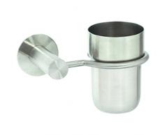 MSV Wand Zahnbürstenhalter, Silber