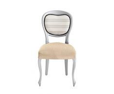 Eysa Ãberzug aus elastischem Stuhl Ulysses beige