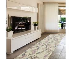 Confetti Teppich, Blau, 80 x 300 cm