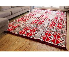 200x300 cm Orientalischer Teppich, Kelim,Kilim,Carpet,Bodenmatte neu aus Damaskunst S 1-6-22