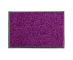 Proper Tex Uni Schmutzfangmatte / Türmatte / Fußabstreifer / robust / langlebig / für den Innenbereich - burgund - 60 x 90 cm