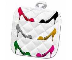 3dRose Topflappen, braun, 20,3 x 20,3 cm