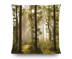 AG Design CN 3611 Deko Kissen, Polyester, Mehrfarbig, 45 x 45 cm