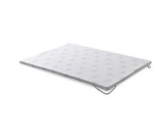 SEASONS Topper viscoelastico 5 cm für Bett von 90 x 190, Aloe Vera und Mesh atmungsaktiv