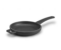 Pentole Agnelli SLOWCOOK Bratpfanne mit Griff aus Gusseisen 16 cm schwarz