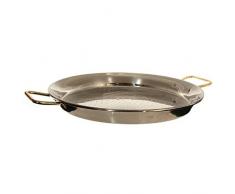 La Paella Pfanne aus Edelstahl Small silber