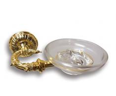 Taberner Natasha Seifenschale, Metall, Klassisch, 16x12x11 cm