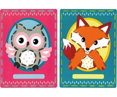 Vervaco Stickkarte für Kinder aus Karton