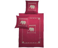 Fleuresse Noblesse 112492 Satin-Bettwäsche 155 x 220 + 80 x 80 cm, Fb. 4