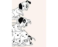 Disney Wandbild von Komar | 101 Dalmatiner Playing | Kinderzimmer, Babyzimmer, Dekoration, Kunstdruck | Größe 50x70cm (Breite x Höhe) | ohne Rahmen | WB006-50x70