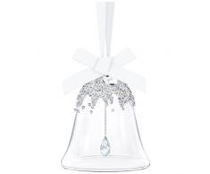 Swarovski Weihnachtsglocke, klein Figur, Kristall, Transparent, 5.6 x 5.6 x 6.3 cm