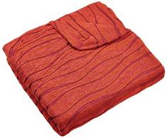 Zebra Textil Sofa, Orange