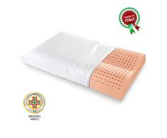 Goldflex Kopfkissen Orto Memory Wash Orthopädisches Nackenkissen, Waschbar, Weiß, Seife