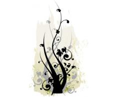 Indigos 4051719807257 Wandtattoo ME108 Party Tribal Ranke Blume Pflanze 96 x 59 cm