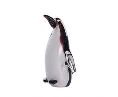 LONGWIN Mundgeblasenes Glas Pinguin Skulptur Kunst Kristall Tier Figur Zum Sammeln Schreibtisch Dekoration Ornaments