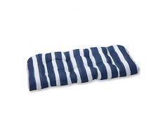 Kissen Perfect Outdoor | Indoor Bright & Lively Fiesta Rattan Loveseat Kissen, 48 x 47 x 5 cm, Blau