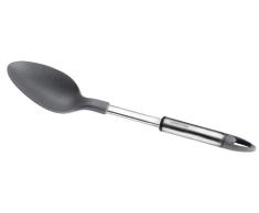Tescoma Kochlöffel, Nylon, schwarz/Silber, 33.9 x 7 x 4.7 cm
