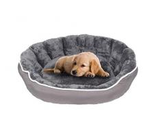 Sogni E Capricci Bett für Hunde und Katzen, Graphit, 59 x 53 x 18 cm