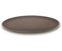 LACOR 69168 Tablett, Fibreglass, ruschfest oval, 56 x 68 cm