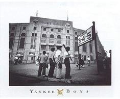 Buyartforless Yankee Jungen Vintage Foto 20 x 16 Kunstdruck New York Poster 1950 Era Baseball Nostalgie