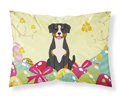 Ostereier Entlebucher Stoff Standard-Kissenbezug