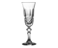 Crystaljulia 12261 Sektgläser, Bleikristall, Klar