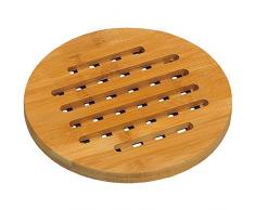 Kesper 58740 Topfuntersetzer aus Bambus, 19 cm