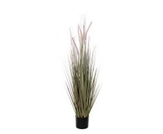 Mica decorations 1005546 Dogtail Gras Violett in Plastik Topf D17cm - 150cm Kunstpflanze, PVC, 35 x 35 x 150 cm
