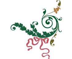 Indigos 4051719761504 Wandtattoo MF363 schÃ¶nes Ornament 80 x 69 cm