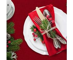 Sophie Maison TOV. ANTIM. FIAMMETER 140 x 230 Bord Tischdecken, Bordeaux