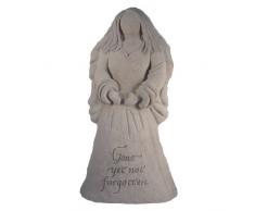 Kay Berry Inc Engelsfigur mit Aufschrift Gone Yet not Forgotten, Mehrfarbig