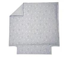 Blanc Des Vosges Sonnenschirm, 100% Baumwolle, Platin, 200 x 200 cm