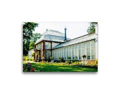 Premium Textil-Leinwand 45 x 30 cm Quer-Format Großes Gewächshaus | Wandbild, HD-Bild auf Keilrahmen, Fertigbild auf hochwertigem Vlies, Leinwanddruck von Markus W. Lambrecht