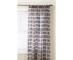 Regal Home Collections Times Square 54-Inch by 84-Inch Grommet Panel, Blue