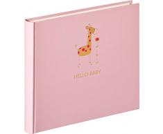 walther design UK-148-R Babyalbum Baby Animal, Rosa, 25x28 cm