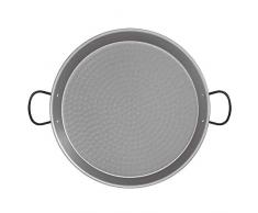 Metaltex 739843000 Paella-Pfanne, polierter Stahl, 30 Reihen, 70 cm