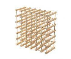 madewin DIY Weinflaschenhalter, Holz, stapelbar Large