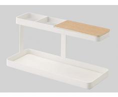 YAMAZAKI home Tower Schreibtisch Bar weiÃ