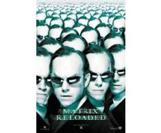Matrix, The Reloaded, Many Smith Filmposter Kino Movie XXL-Poster Science Fiction Sci Fi 70x100 cm