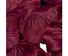 Eleganza Rosenblätter Burgund X 164pcs, Polyester