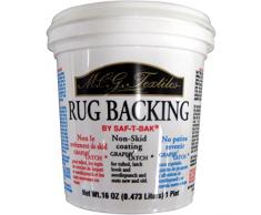 M C G Textiles 37415, rutschhemmenden Teppich Rückseite Badewanne, Mehrfarbig, 16 oz