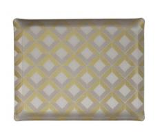 PLATEX Tablett, Grün, 46 x 37 x 3 cm