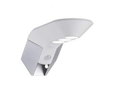 Paulmann 94251 Solar Wandleuchte Soley LED Außenleuchte incl. 1x1,22 Watt Weiß Kunststoff 3000 K Warmweiß, 1.22 W