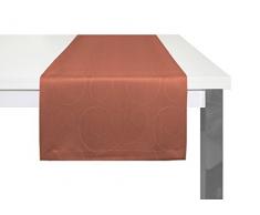 Wirth Tischläufer, Polyester-Polyacryl, Terra, 40 x 150 cm