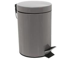 JJA Viva Mülleimer mit Pedal, Taupe