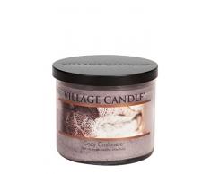 Village Candle Cozy Cashmere 17 oz Medium Bowl Duftkerze, Rose