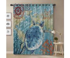 T&H Home Verdunkelungsvorhang für Schlafzimmer – Fensterbehandlung, Vorhänge, modernes Kunst Design für Wohnzimmer – Oster-Fensterpaneel Eleganz, Zickzack-Muster, Eier und gepunktetes Muster 52 W By 63 L Animal-044thh9087