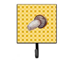 Caroline s Treasures Rotkappe Pilz auf Basketweave Wandhaken, Multicolor, S